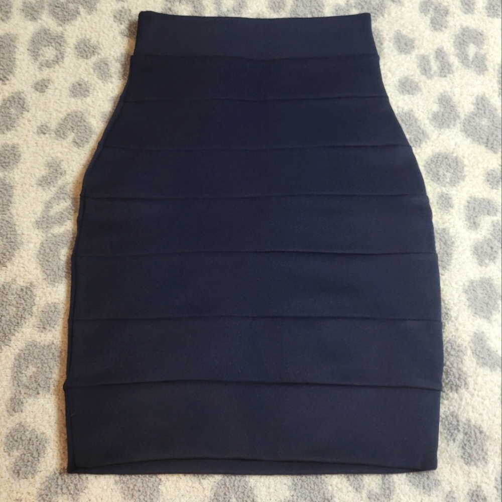 Blue skirt